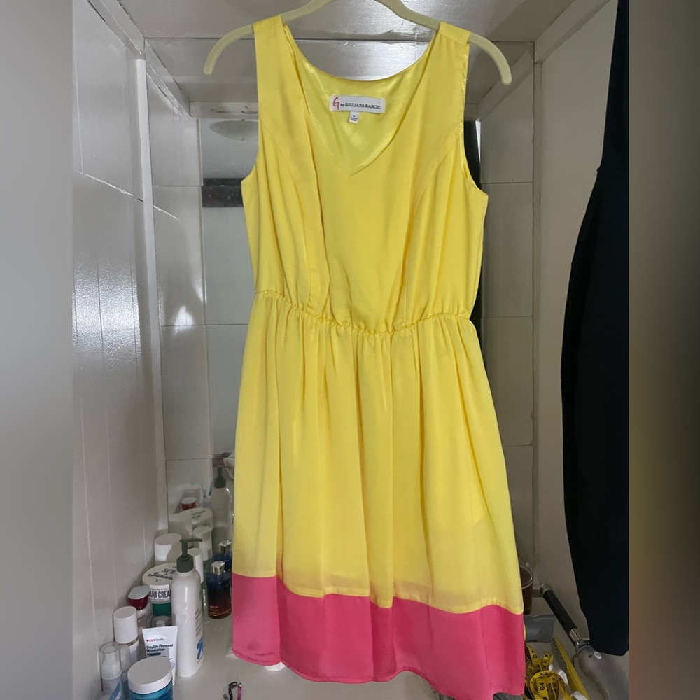 Yellow dress